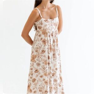 Carly Jean LA Emilia Linen Dress